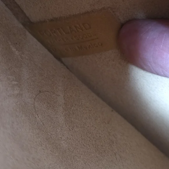 Portland Leather Goods Classic Nora Shoulder Bag in color Honey - Picture 8 of 11